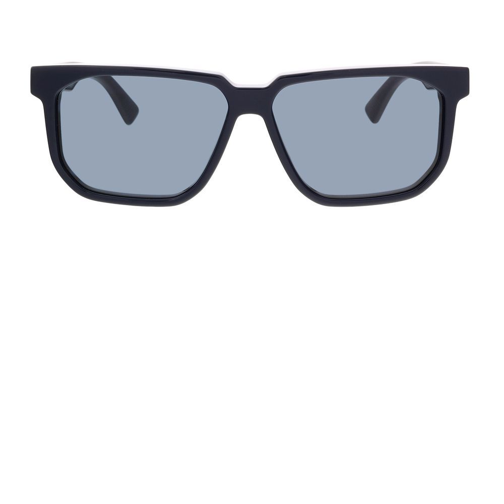 Bottega Veneta BV1033S-003 Blue Square Sunglasses - Picture 3 of 5